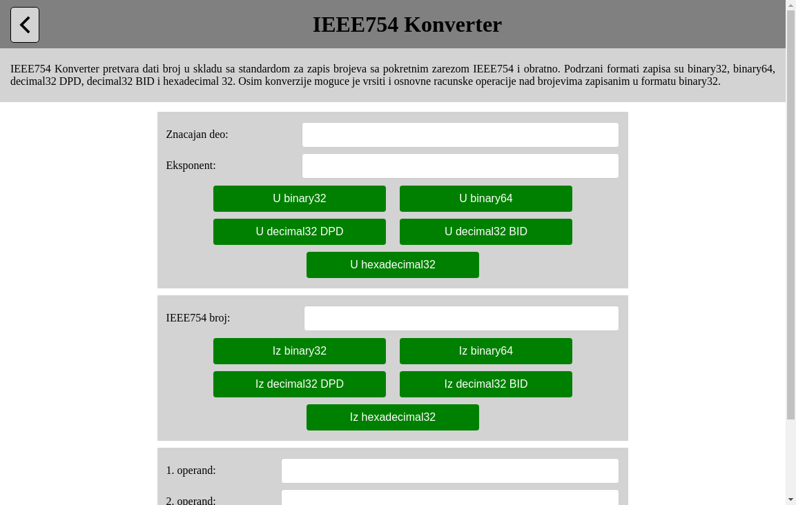 IEEE754 converter